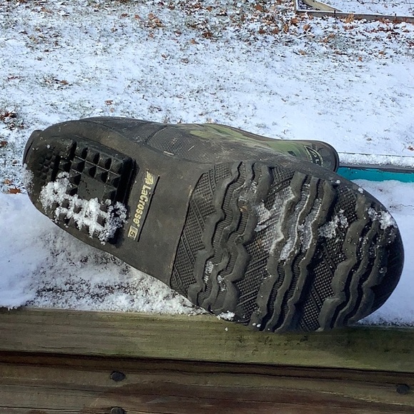 LaCrosse youth Lil’ Burly rubber camo print boots - Picture 4 of 5